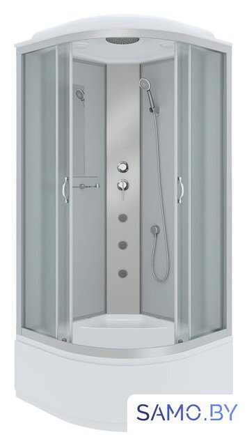 Душевая кабина Niagara NG-2309-14G 100x100x215 (матовое стекло) - Изображение №1 — Интернет-магазин samo.by