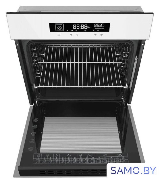 Электрический духовой шкаф MAUNFELD AEOD60106W - Изображение №5 — Интернет-магазин samo.by