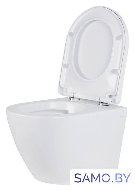 Унитаз подвесной Roxen Antares One Rimless 6 в 1 StounFix Dual Fresh 614314 (оружейная сталь/металл) - Изображение №8 — Интернет-магазин samo.by