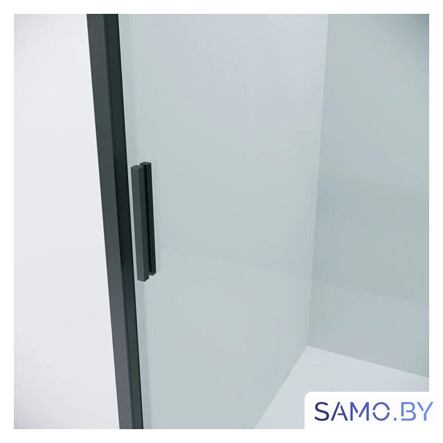 Душевой уголок Grossman Style 100x90x195 120.K33.05.1090.21.00 (черный матовый/прозрачное стекло) - Изображение №2 — Интернет-магазин samo.by