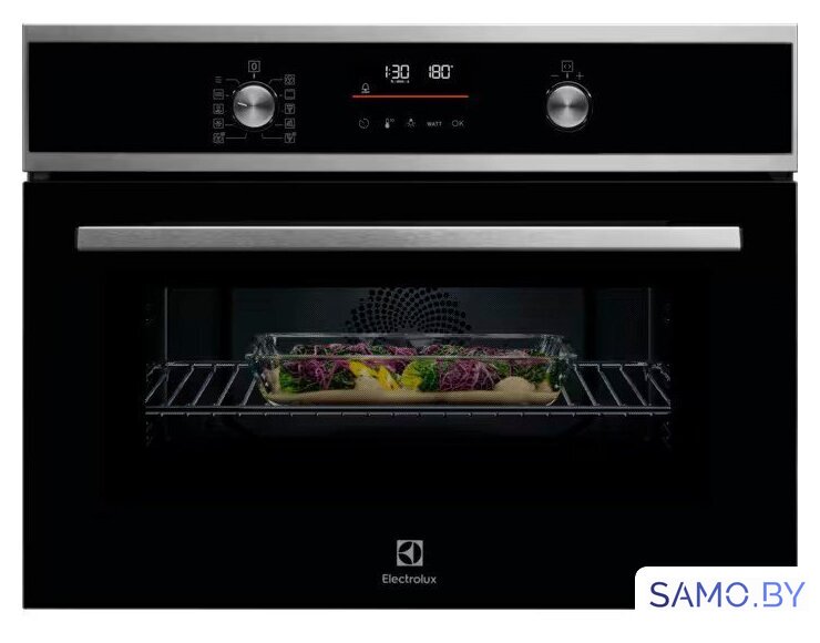 Электрический духовой шкаф Electrolux CombiQuick 600 EVL6E49X - Изображение №1 — Интернет-магазин samo.by