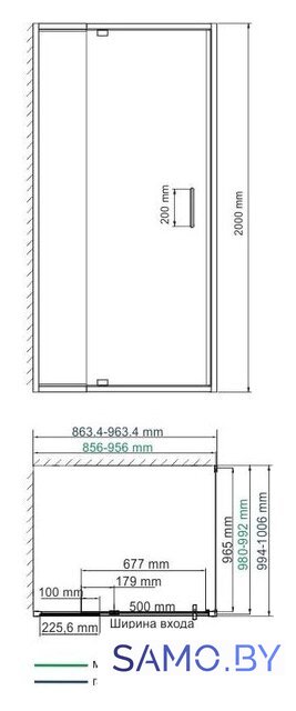 Душевой уголок Wasserkraft Berkel 48P18 - Изображение №4 — Интернет-магазин samo.by