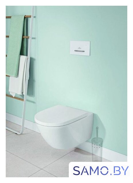 Унитаз подвесной Villeroy & Boch Subway 3.0 4670TS01 - Изображение №4 — Интернет-магазин samo.by