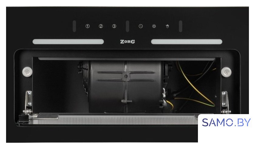 Кухонная вытяжка ZorG Star 1080 60 S-GC (черный) - Изображение №4 — Интернет-магазин samo.by