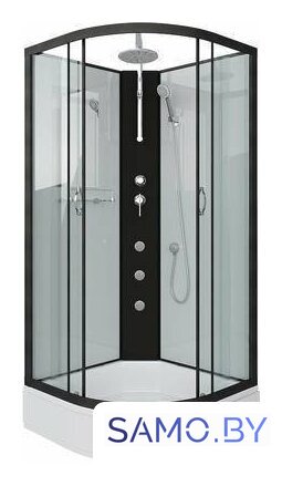 Душевая кабина Niagara NG-6702-14BKTG 100x100x210 - Изображение №1 — Интернет-магазин samo.by