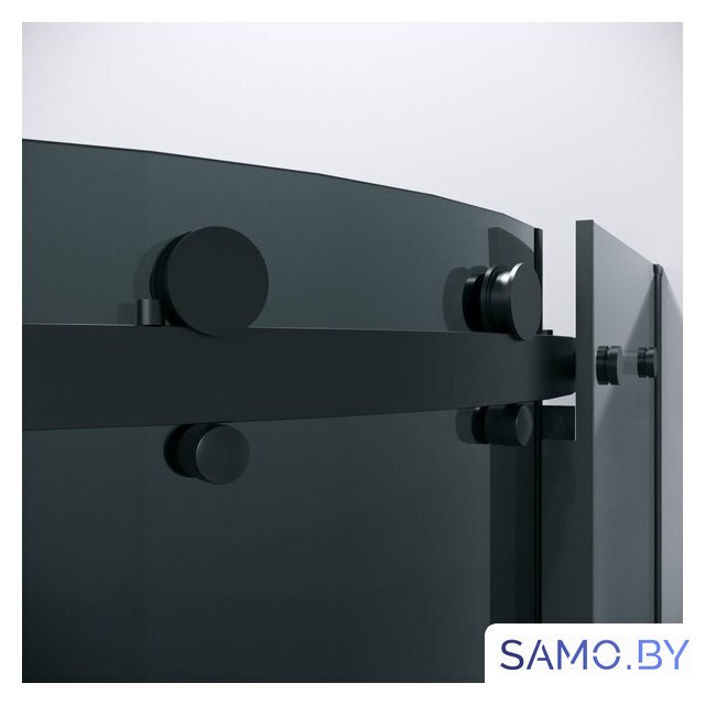 Душевой уголок Grossman Classic 100x100x195 301.K33.04.1010.21.10 (черный матовый/тонированное стекло) - Изображение №5 — Интернет-магазин samo.by