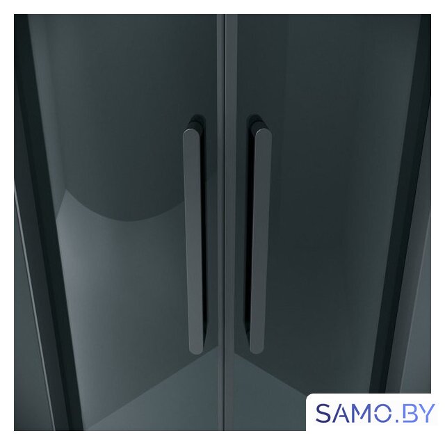 Душевой уголок Grossman Classic 100x100x195 301.K33.04.1010.21.10 (черный матовый/тонированное стекло) - Изображение №3 — Интернет-магазин samo.by