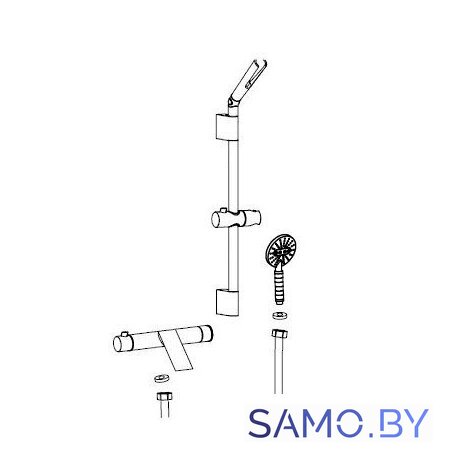 Душевой гарнитур  RGW SP-23 - Изображение №6 — Интернет-магазин samo.by