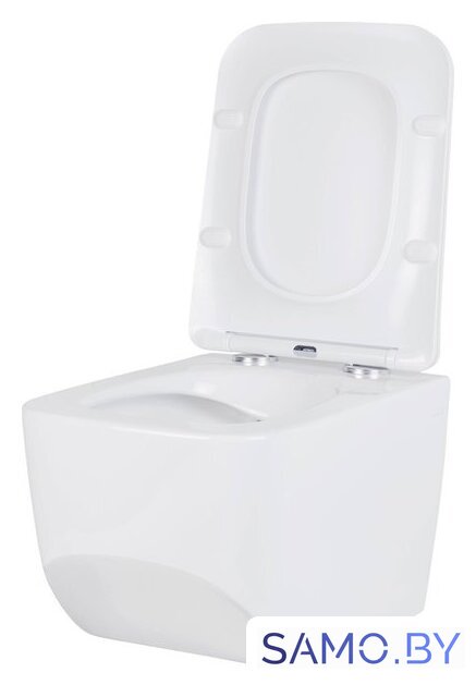Унитаз подвесной Roxen Boro в комплекте с инсталляцией StounFix Dual Fresh 6 в 1 966110 (кнопка: серый бетон) - Изображение №7 — Интернет-магазин samo.by