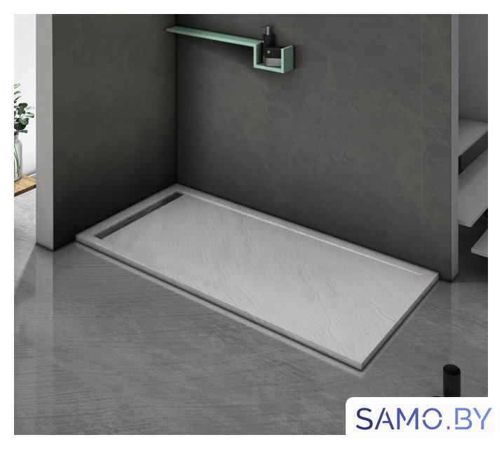 Душевой поддон WeltWasser TRS 12080 Stone-WT 120x80 - Изображение №5 — Интернет-магазин samo.by
