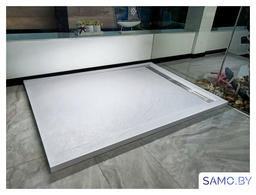 Душевой поддон WeltWasser TRS 12080 Stone-WT 120x80 - Изображение №6 — Интернет-магазин samo.by