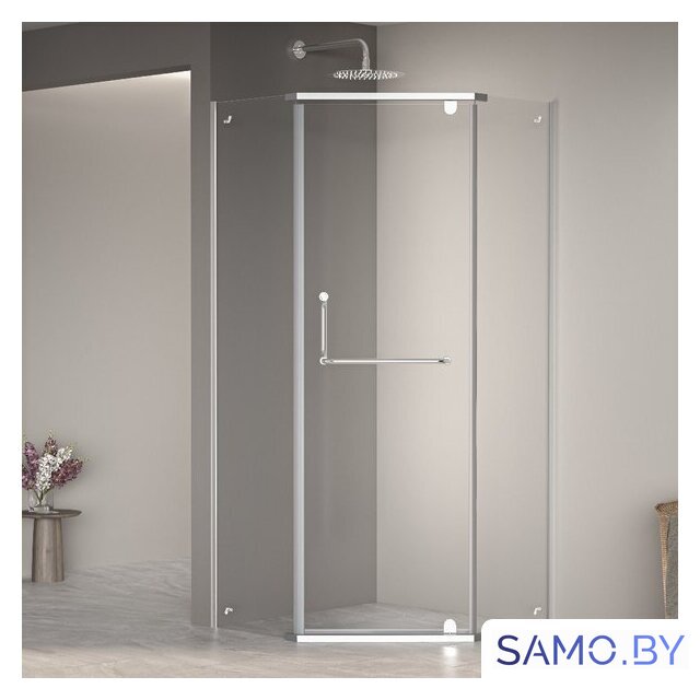 Душевой уголок RGW PA-081 35088122-11 120x120 (хром/прозрачное стекло) - Изображение №1 — Интернет-магазин samo.by