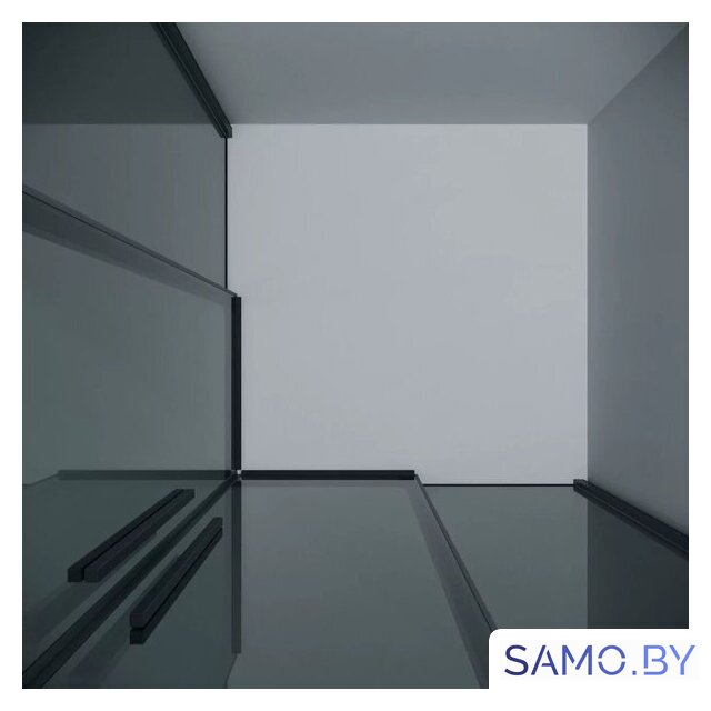 Душевой уголок Grossman Galaxy 110x100x195 300.K33.01.1110.21.10 (черный матовый/тонированное стекло) - Изображение №6 — Интернет-магазин samo.by