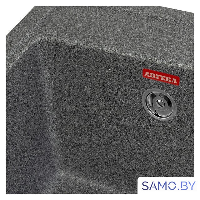 Кухонная мойка ARFEKA Quadro (темно-серый) - Изображение №3 — Интернет-магазин samo.by