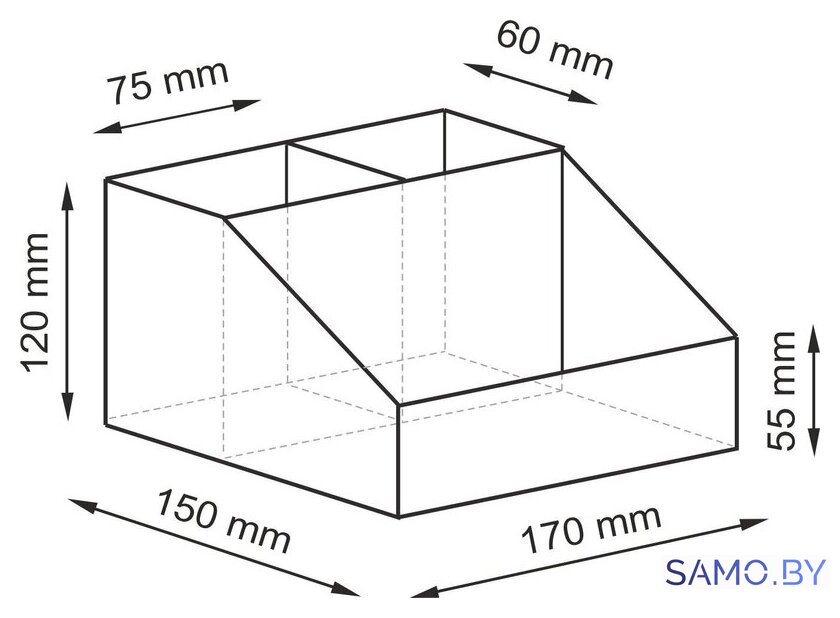 Корзина Wasserkraft Wern WB-421-S - Изображение №6 — Интернет-магазин samo.by