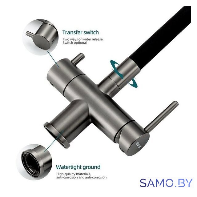 Смеситель Gappo G4398-39 - Изображение №3 — Интернет-магазин samo.by