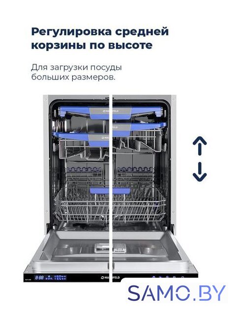 Встраиваемая посудомоечная машина MAUNFELD MLP 12IM - Изображение №32 — Интернет-магазин samo.by