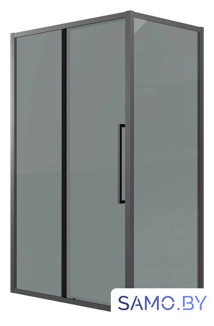 Душевой уголок Grossman Cosmo 120x90x195 120.K33.02.1290.21.10 (черный матовый/тонированное стекло) - Изображение №1 — Интернет-магазин samo.by