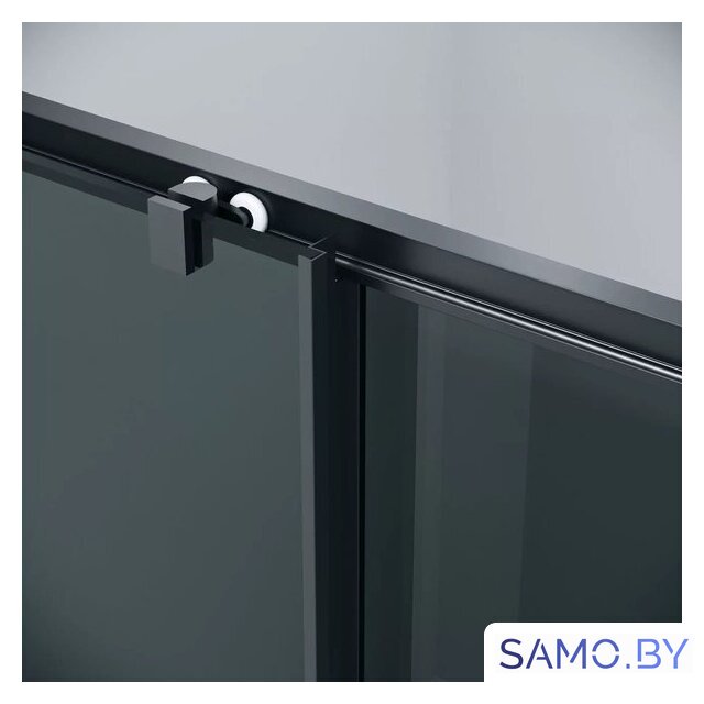 Душевой уголок Grossman Cosmo 120x90x195 120.K33.02.1290.21.10 (черный матовый/тонированное стекло) - Изображение №3 — Интернет-магазин samo.by