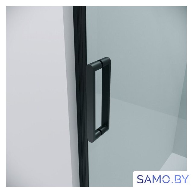Душевая дверь Grossman Classic 100x195 100.K33.04.100.21.00 (черный матовый/стекло прозрачное) - Изображение №3 — Интернет-магазин samo.by