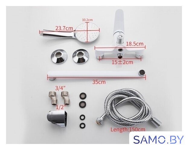 Смеситель FRAP H45 F2245 - Изображение №7 — Интернет-магазин samo.by