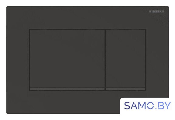 Панель смыва Geberit Sigma 30 115.883.16.1 (черный матовый лак/черный) - Изображение №1 — Интернет-магазин samo.by
