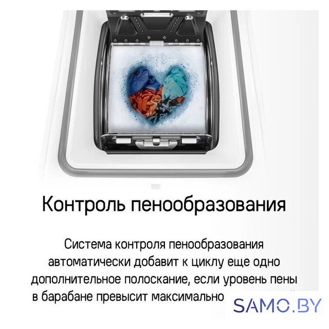 Стиральная машина с вертикальной загрузкой MAUNFELD MFWM127ISWH - Изображение №17 — Интернет-магазин samo.by