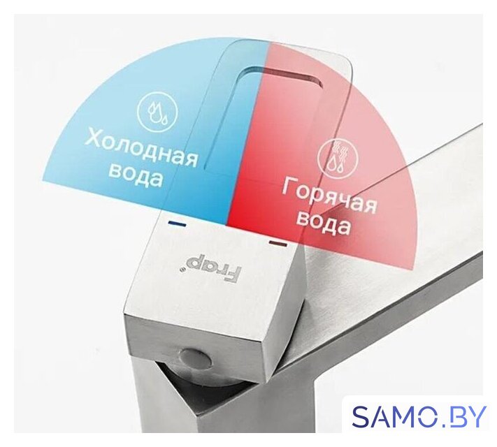Смеситель FRAP F10804-2 - Изображение №7 — Интернет-магазин samo.by
