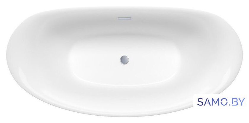 Ванна Wellsee Enjoy e Amedeo 175x83 23740101R (отдельностоящая ванна белый глянец, экран, ножки, сифон-автомат хром) - Изображение №4 — Интернет-магазин samo.by
