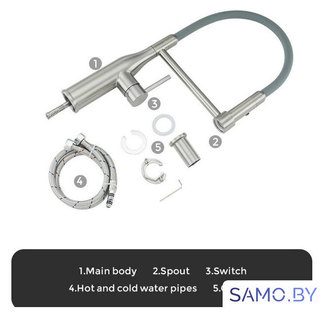 Смеситель Gappo G4398-55 - Изображение №11 — Интернет-магазин samo.by