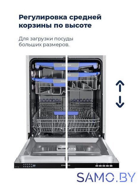 Встраиваемая посудомоечная машина MAUNFELD MLP 12B - Изображение №21 — Интернет-магазин samo.by