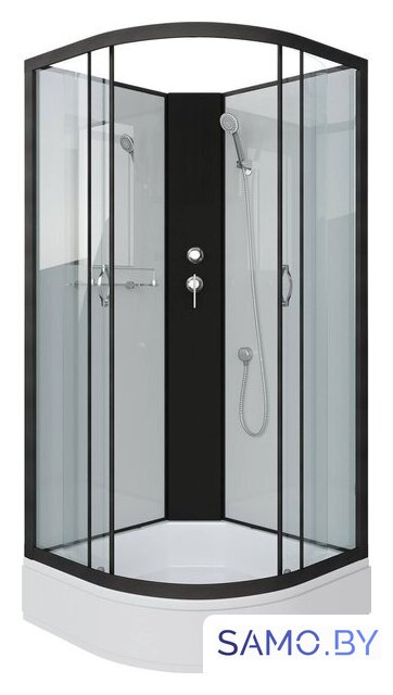 Душевая кабина Niagara NG-6703-14BK 80x80x200 - Изображение №1 — Интернет-магазин samo.by