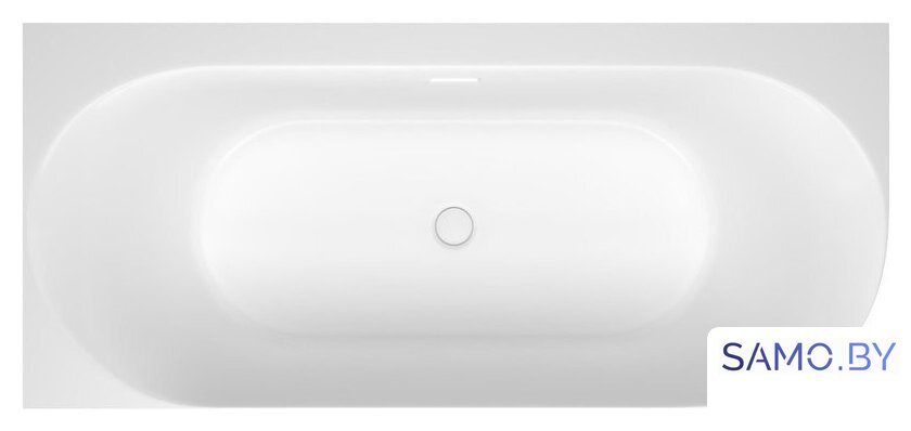 Ванна Wellsee Collaro 170x80 28910302R (пристенная ванна (левая) белый глянец, экран, ножки, сифон-автомат глянцевый белый) - Изображение №4 — Интернет-магазин samo.by