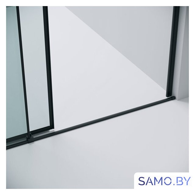 Душевая дверь Grossman Galaxy 110x195 100.K33.01.110.21.00 (черный матовый/стекло прозрачное) - Изображение №6 — Интернет-магазин samo.by