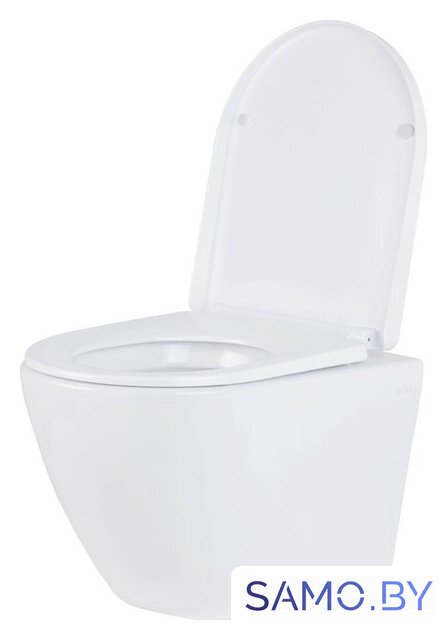 Унитаз подвесной Roxen Antares 530185-02 в комплекте с инсталляцией StounFix Dual Fresh 6 в 1 966464 (кнопка: бежевый) - Изображение №6 — Интернет-магазин samo.by