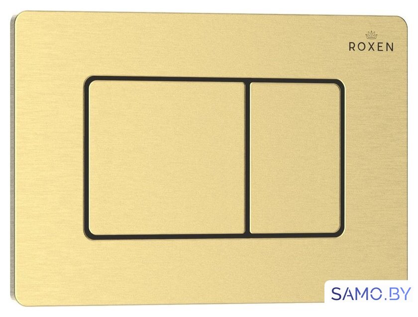 Унитаз подвесной Roxen Royal Matt в комплекте с инсталляцией StounFix Dual Fresh 6 в 1 968299 (кнопка: брашированное золото) - Изображение №3 — Интернет-магазин samo.by