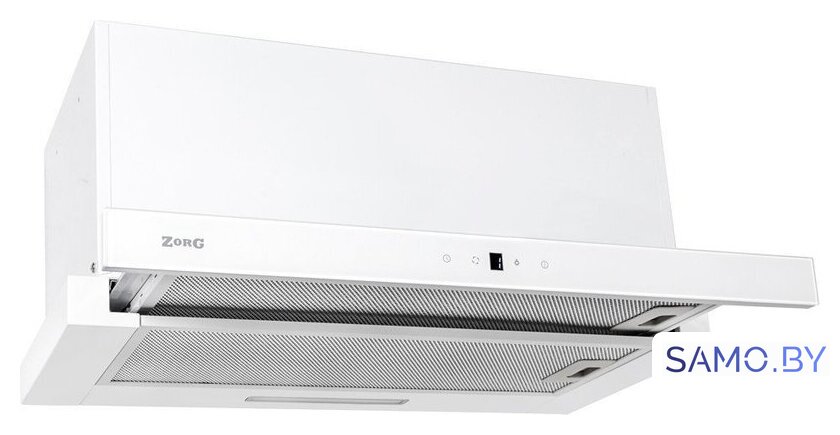 Кухонная вытяжка ZorG Turbo 1260 60 S (белый) - Изображение №1 — Интернет-магазин samo.by