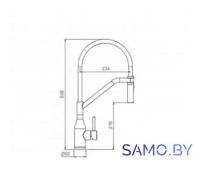 Смеситель Gappo G4098-19 - Изображение №6 — Интернет-магазин samo.by