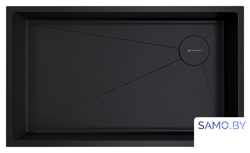 Кухонная мойка Omoikiri TAKI 74-U/IF SIDE GB (графит) - Изображение №1 — Интернет-магазин samo.by