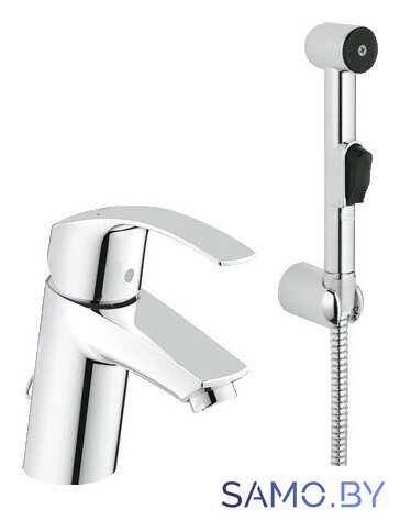 Смеситель с лейкой для биде Grohe Eurosmart 23124002 - Изображение №1 — Интернет-магазин samo.by