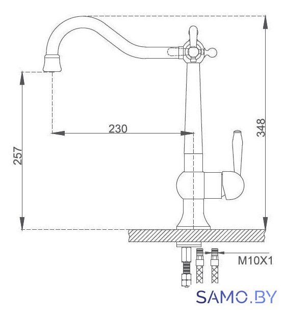 Смеситель Gappo G4398-13 - Изображение №10 — Интернет-магазин samo.by