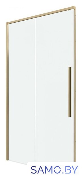 Душевая дверь Grossman Galaxy 110x195 100.K33.01.110.32.00 (золото сатин/стекло прозрачное) - Изображение №2 — Интернет-магазин samo.by
