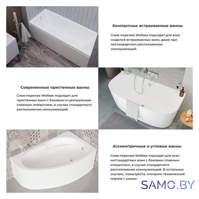 Сифон Wellsee Useful Extras 231911000 (белый/хром) - Изображение №8 — Интернет-магазин samo.by