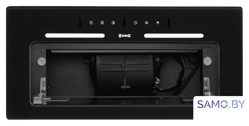 Кухонная вытяжка ZorG Neve 1260 60 S-GC (черный) - Изображение №5 — Интернет-магазин samo.by