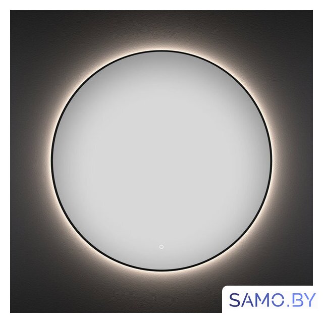  Wellsee Зеркало с фоновой LED-подсветкой 7 Rays' Spectrum 172201780, 95 x 95 см (с сенсором и регулировкой яркости освещения) - Изображение №1 — Интернет-магазин samo.by
