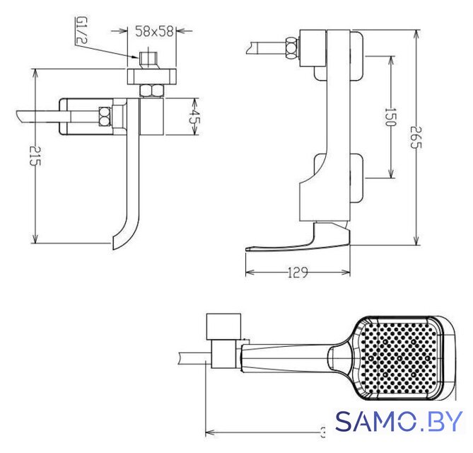 Смеситель Raglo R02.30 - Изображение №2 — Интернет-магазин samo.by