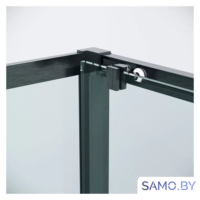 Душевой уголок Grossman Cosmo 120x80x195 120.K33.02.1280.42.00 (графит сатин/прозрачное стекло) - Изображение №4 — Интернет-магазин samo.by