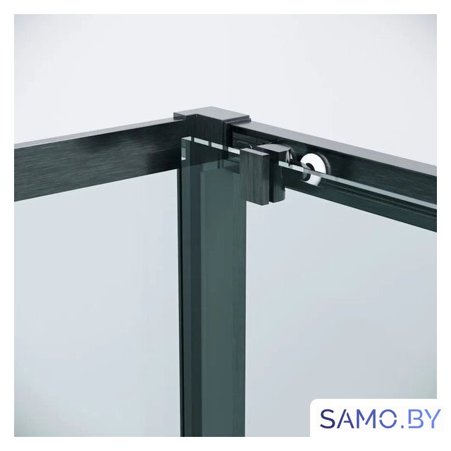 Душевой уголок Grossman Cosmo 110x100x195 120.K33.02.1110.42.00 (графит сатин/стекло прозрачное) - Изображение №4 — Интернет-магазин samo.by