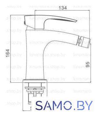 Смеситель Gappo G5007-3 - Изображение №2 — Интернет-магазин samo.by