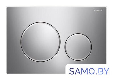 Панель смыва Geberit Sigma 20 115.882.KH.1 (глянцевый хром/матовый хром) - Изображение №1 — Интернет-магазин samo.by